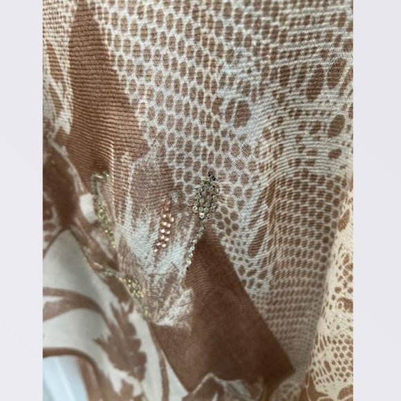 Petanu by Pashma Shawl Kimono in a Floral Paisley from Anthropologie - One Size - Picture 2 of 7